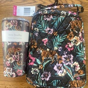 Vera Bradley Lunch Bag and Tumbler in Bali Jungle NWT Price is FIRM No Offers